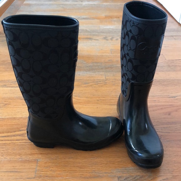 Coach rain boots - Picture 4 of 5